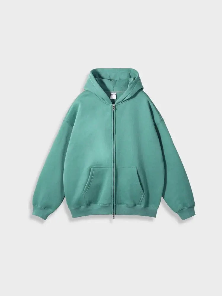 Milano Dames Hoodie met Rits