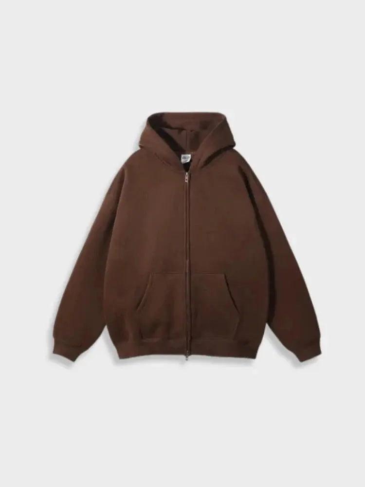 Milano Dames Hoodie met Rits