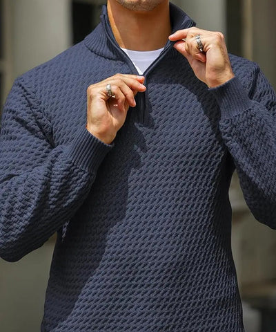 Verona Zip-Up Trui – Tijdloos & Comfortabel
