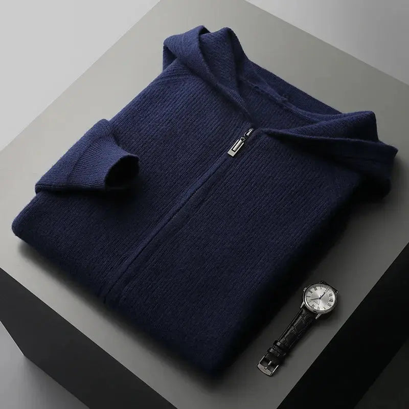 Heren Cardigan van Premium Wol – Comfort & Elegantie