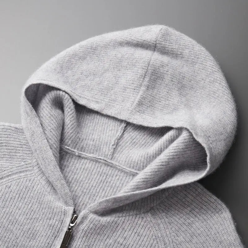 Heren Cardigan van Premium Wol – Comfort & Elegantie
