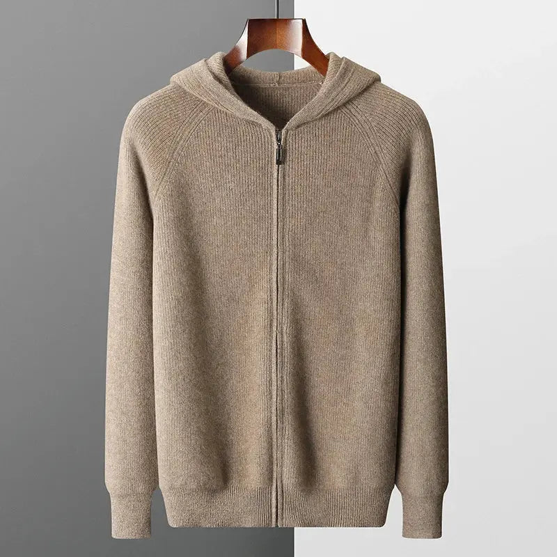 Heren Cardigan van Premium Wol – Comfort & Elegantie