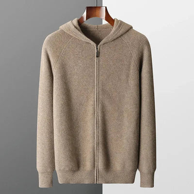 Heren Cardigan van Premium Wol – Comfort & Elegantie