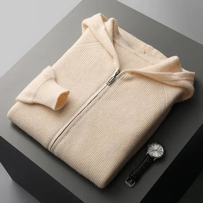 Heren Cardigan van Premium Wol – Comfort & Elegantie