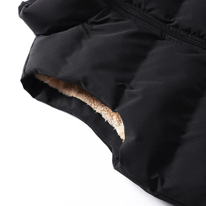 Philip Stijlvolle Heren Bodywarmer met Bont