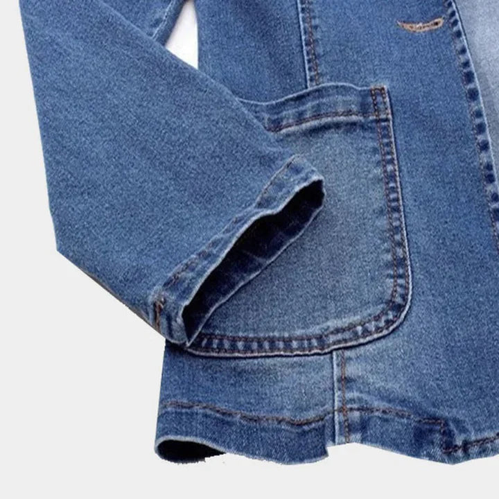 Anneke Denim Blazer voor Dames