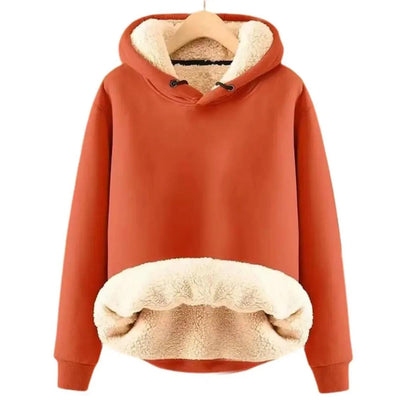 Dames Hoodie met Fleece Voering – Warm & Comfortabel