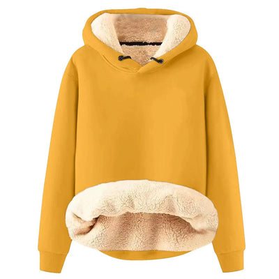 Dames Hoodie met Fleece Voering – Warm & Comfortabel
