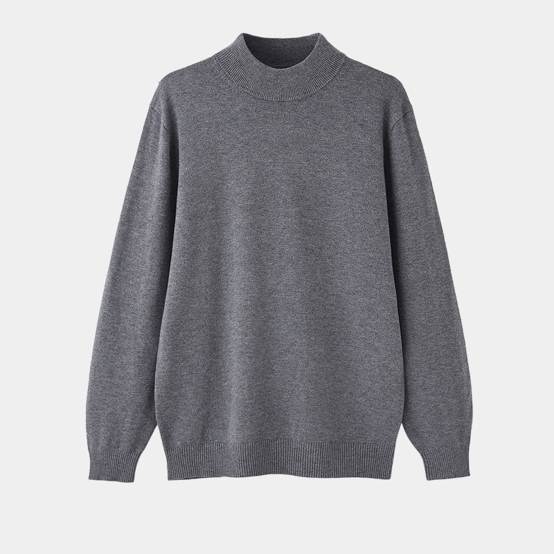 Half Turtleneck Sweater – Slim Fit Luxe Herenmode