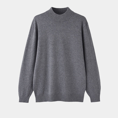 Half Turtleneck Sweater – Slim Fit Luxe Herenmode