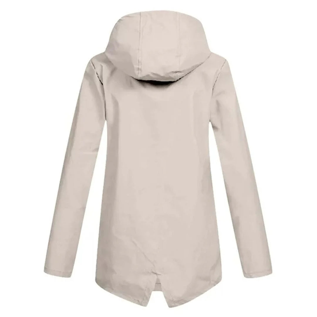 Waterdichte Regenjas Dames met Capuchon