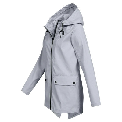 Waterdichte Regenjas Dames met Capuchon