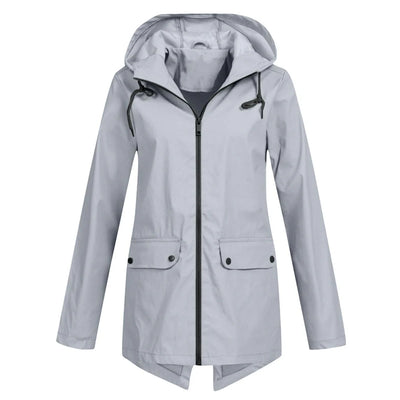 Waterdichte Regenjas Dames met Capuchon