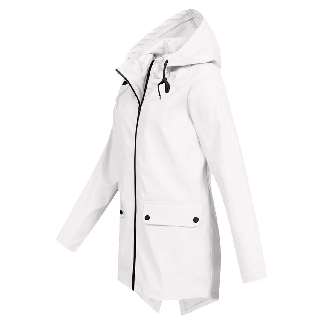 Waterdichte Regenjas Dames met Capuchon