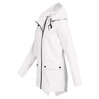 Waterdichte Regenjas Dames met Capuchon