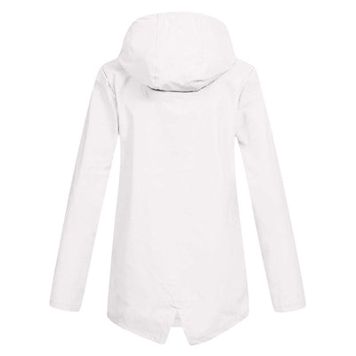 Dames Lichtgewicht Waterdichte Windjack met Capuchon – Comfort & Bescherming