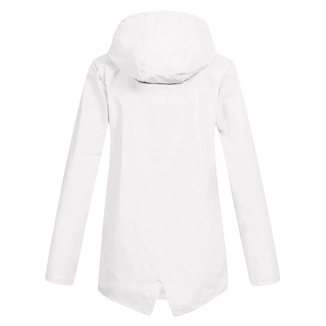 Waterdichte Regenjas Dames met Capuchon