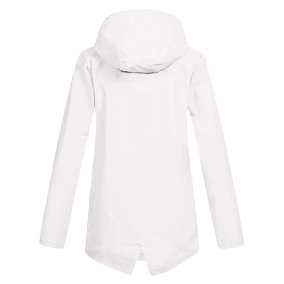 Waterdichte Regenjas Dames met Capuchon