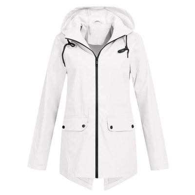 Waterdichte Regenjas Dames met Capuchon