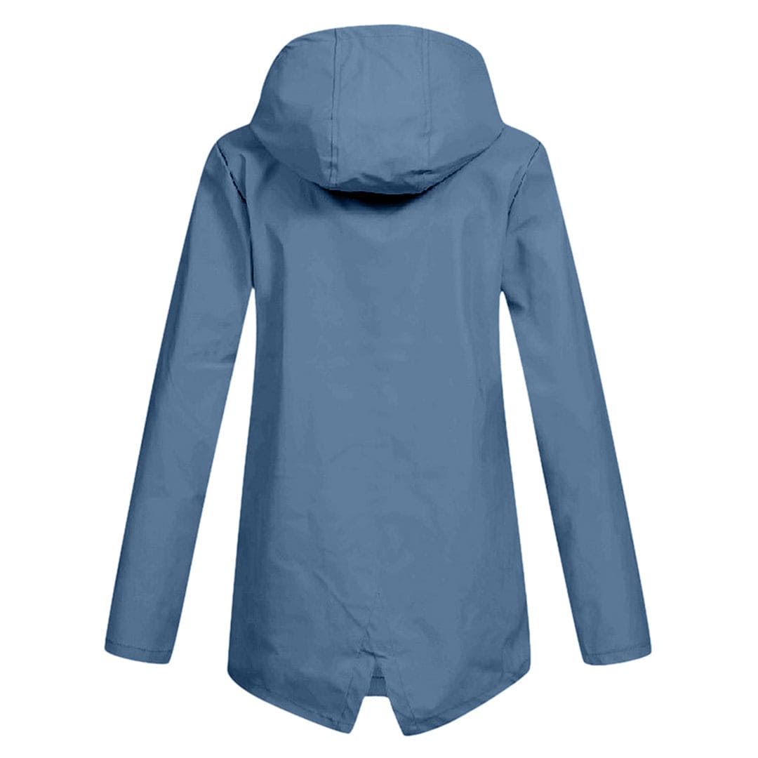 Dames Lichtgewicht Waterdichte Windjack met Capuchon – Comfort & Bescherming