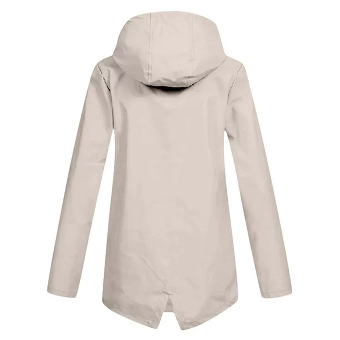 Dames Lichtgewicht Waterdichte Windjack met Capuchon – Comfort & Bescherming