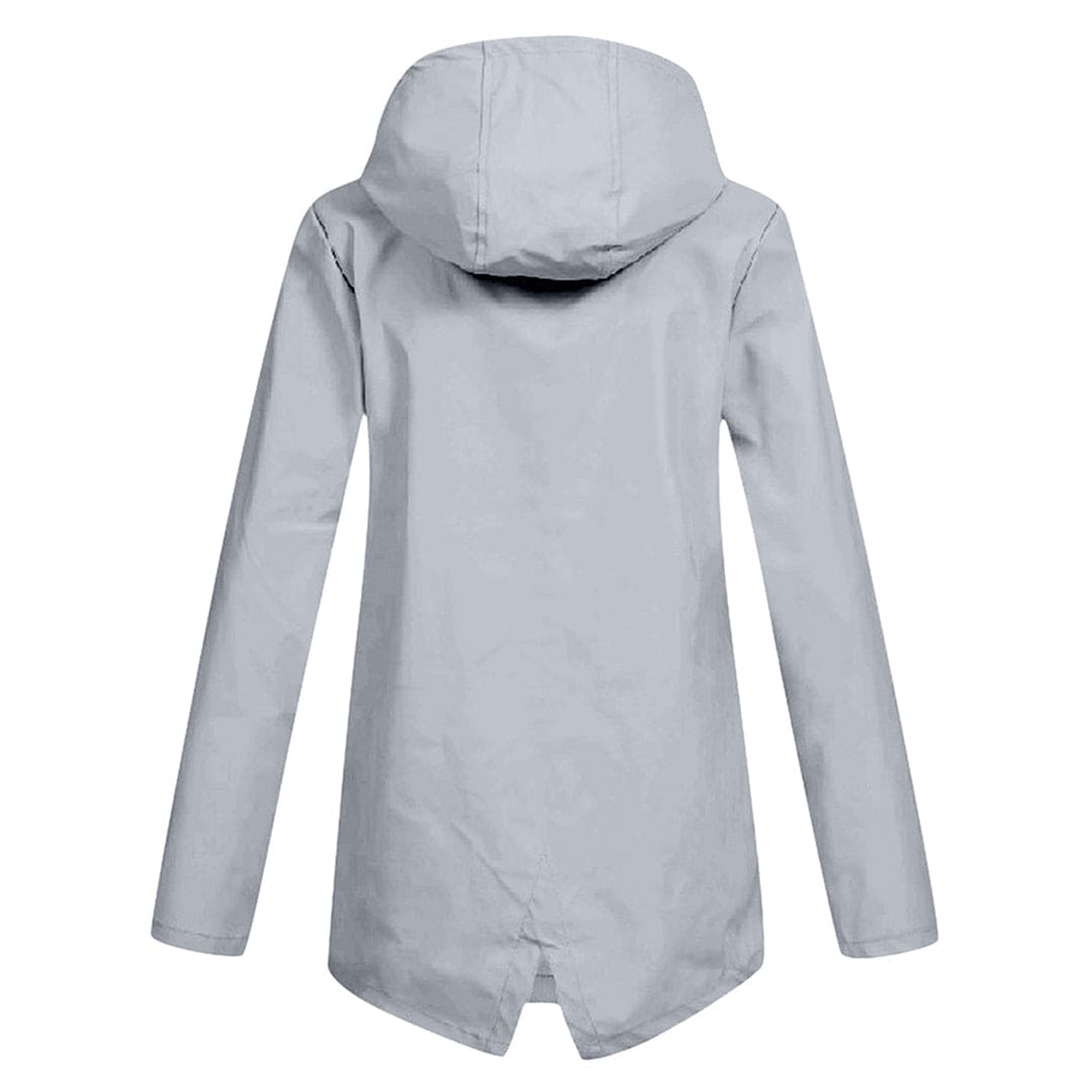 Dames Lichtgewicht Waterdichte Windjack met Capuchon – Comfort & Bescherming
