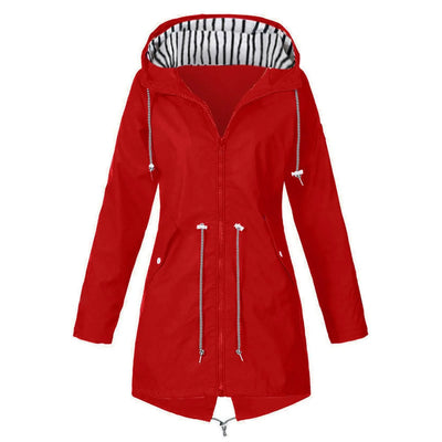 Genzina Long Rain Parka