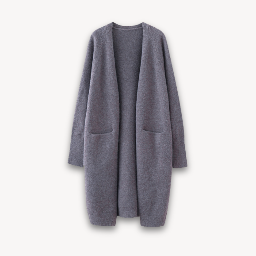 Dames Cashmere Vest – Lang Open Model