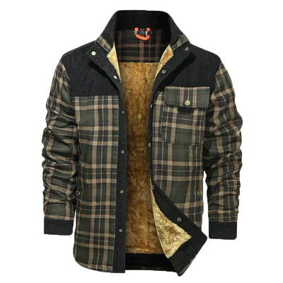 Heren Winterjas met Warm Futter – Elegant & Duurzaam