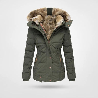 Dames Winterjas met Capuchon – Warm, Modern & Gevoerd