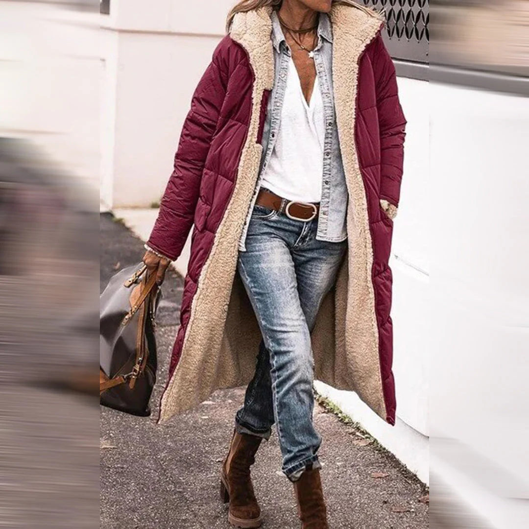 HAZEL – Lange Winterjas Dames
