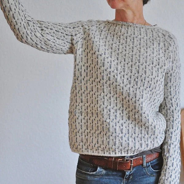 Venezia Fijngebreide Slim Fit Pullover
