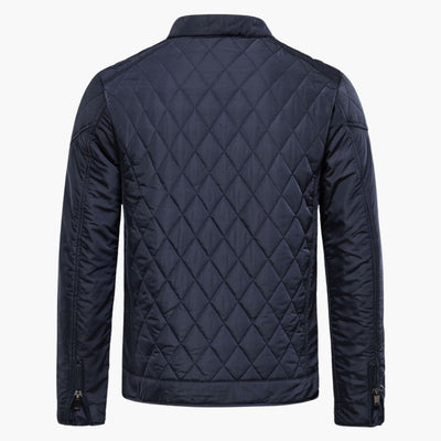 Heren Geruite Vintage Jas – Warm & Stijlvol