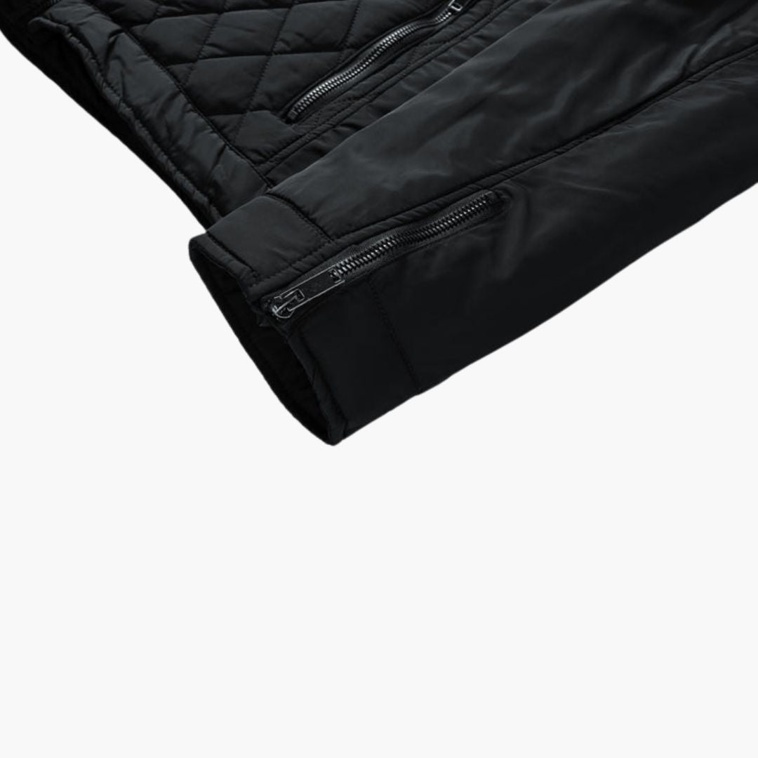 Heren Geruite Vintage Jas – Warm & Stijlvol