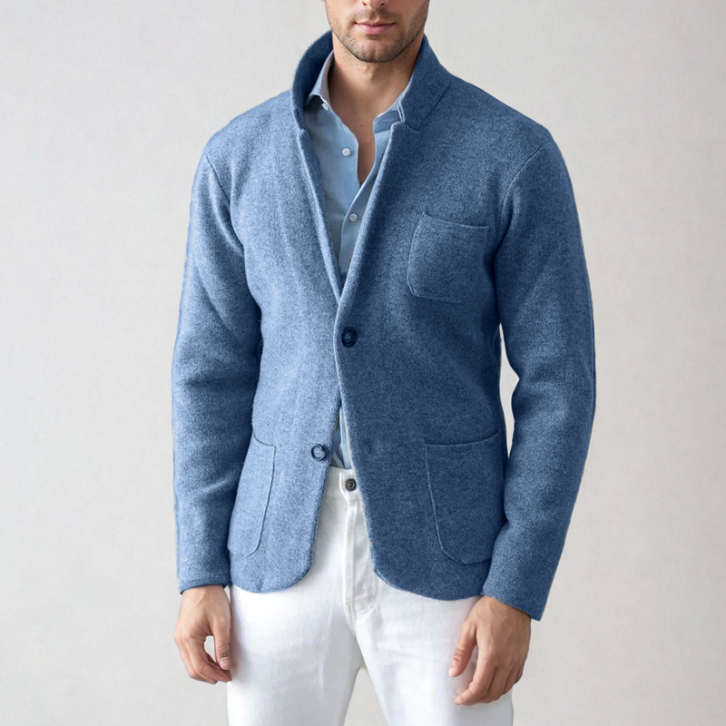James Heren Blazer – Wol & Tijdloze Klasse