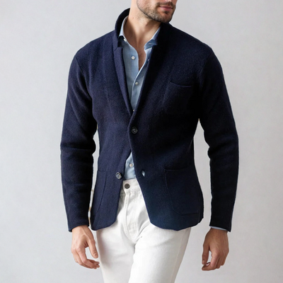 James Heren Blazer – Wol & Tijdloze Klasse