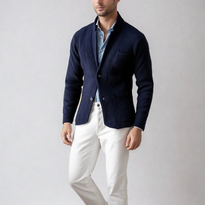 James Heren Blazer – Wol & Tijdloze Klasse