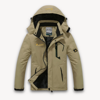 Heren Waterdichte Winterjas – Gevoerd en Isolerend met Fleece