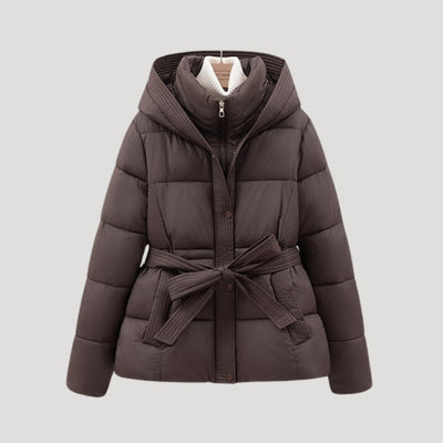 Milano Lange Dames Winterjas met Ceintuur