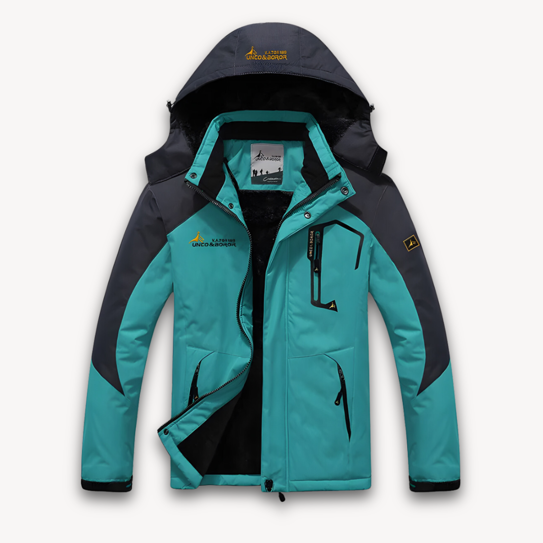 Heren Waterdichte Winterjas – Gevoerd en Isolerend met Fleece