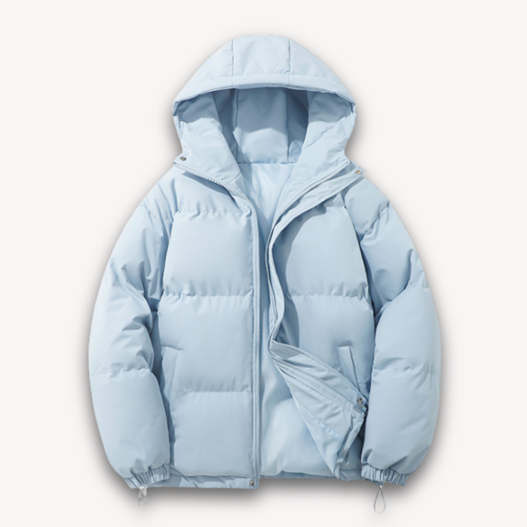 Heren Puffer Jas met Capuchon – Lichtgewicht Winterjas