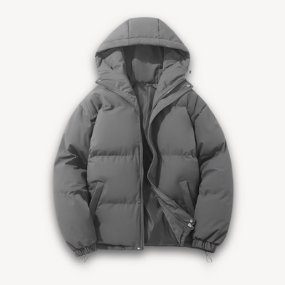 Heren Puffer Jas met Capuchon – Lichtgewicht Winterjas