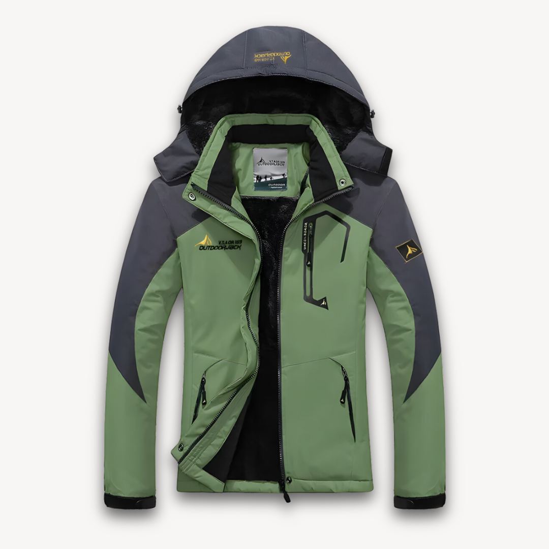 Heren Waterdichte Winterjas – Gevoerd en Isolerend met Fleece
