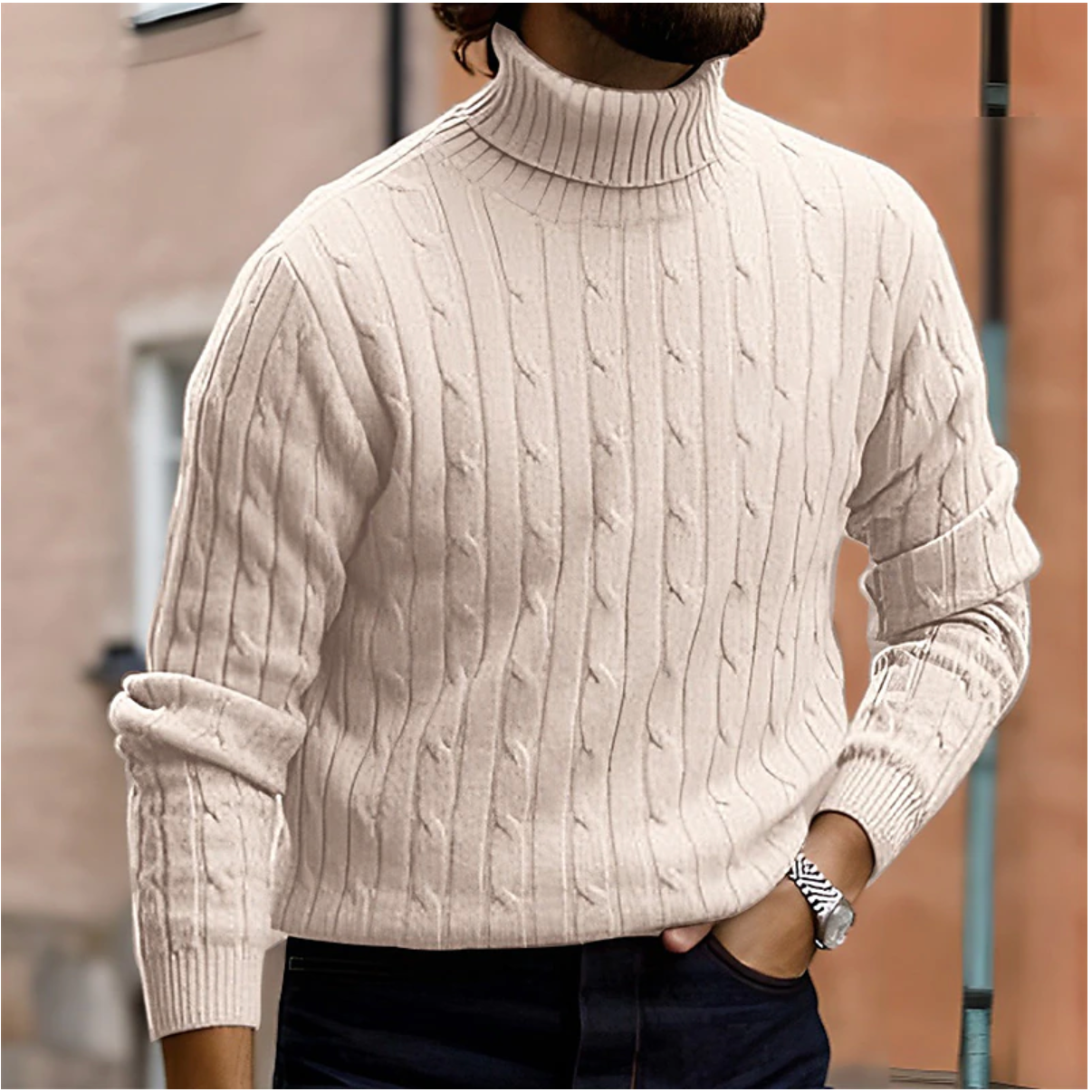 Heren Turtleneck – Tijdloos & Stijlvol