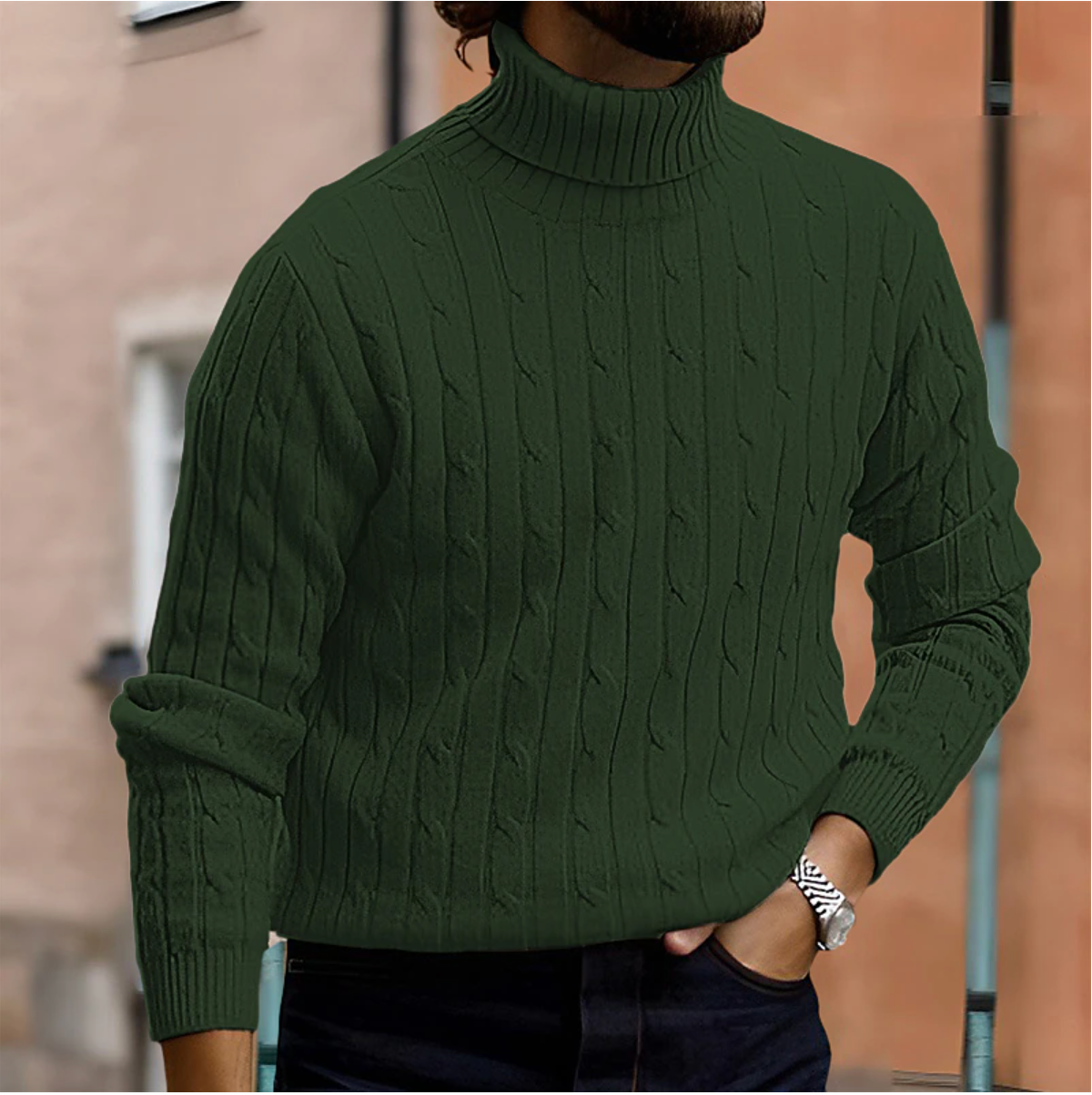 Heren Turtleneck – Tijdloos & Stijlvol