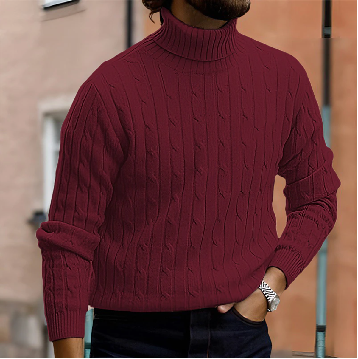 Heren Turtleneck – Tijdloos & Stijlvol