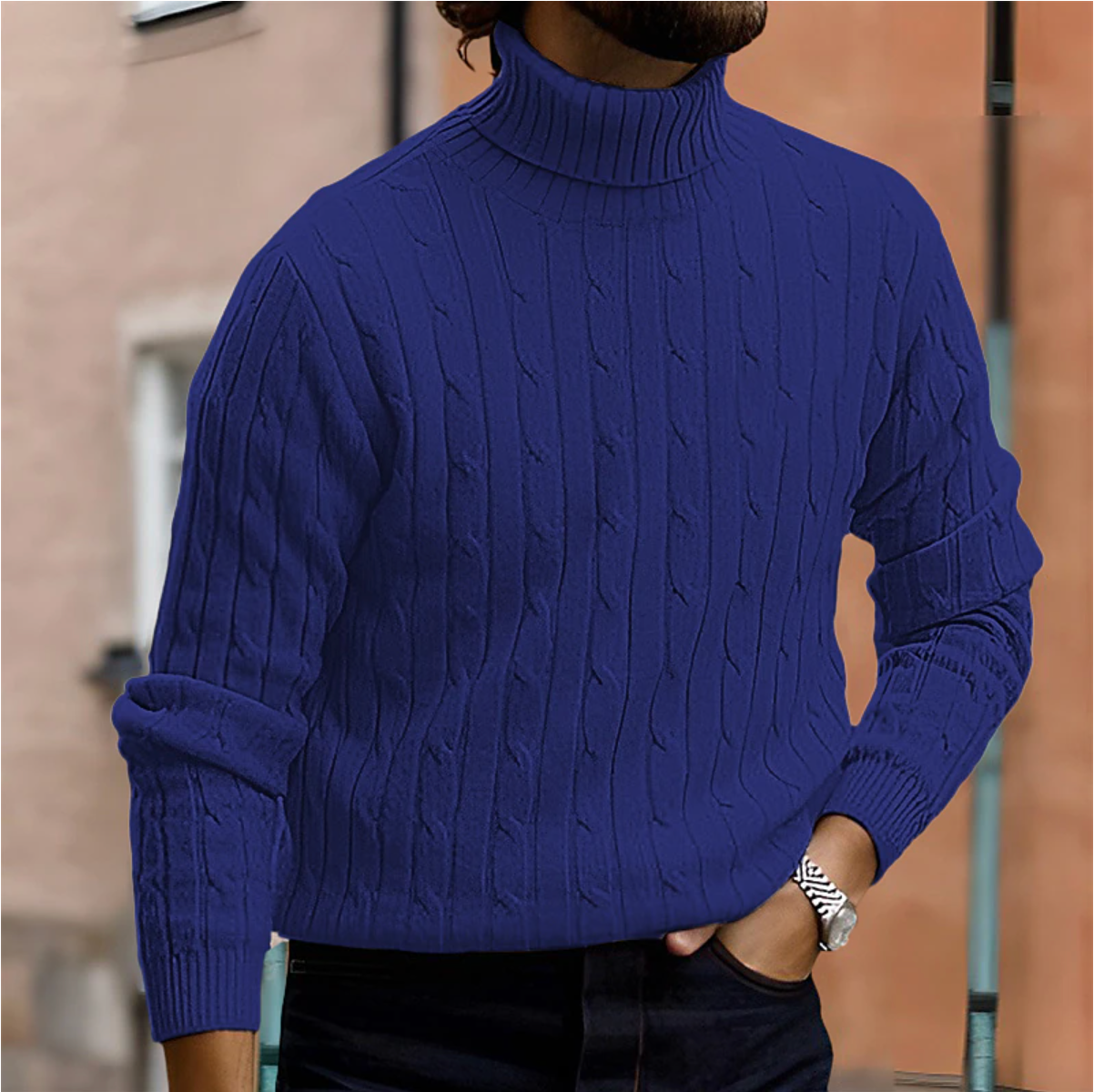 Heren Turtleneck – Tijdloos & Stijlvol