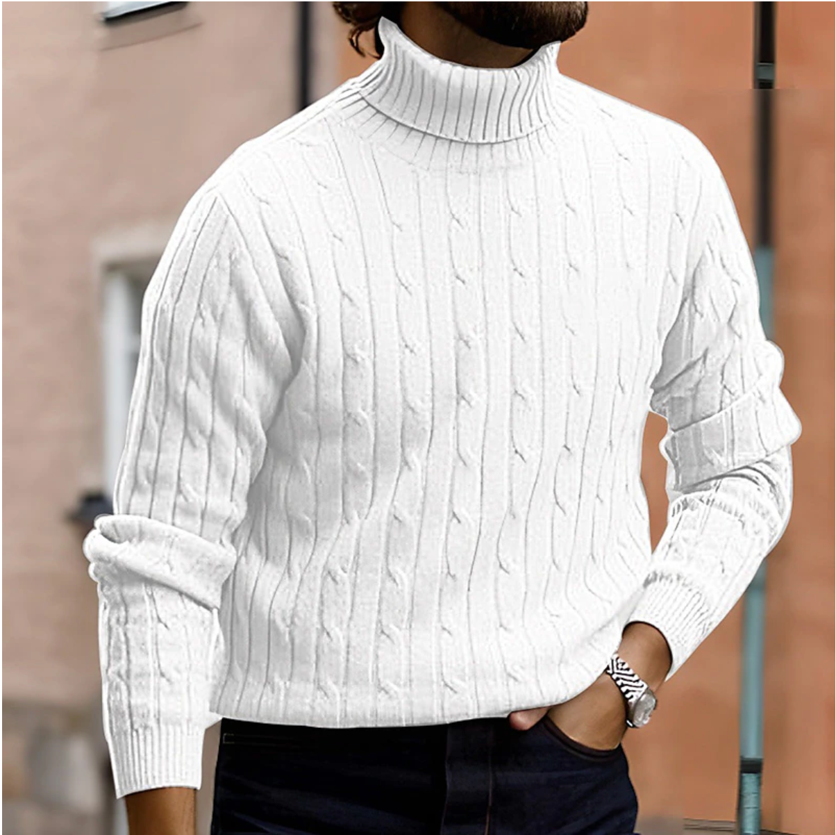 Heren Turtleneck – Tijdloos & Stijlvol