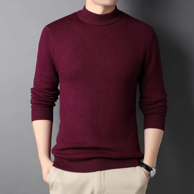 Heren Gebreide Halvpolo – Exclusief & Elegant