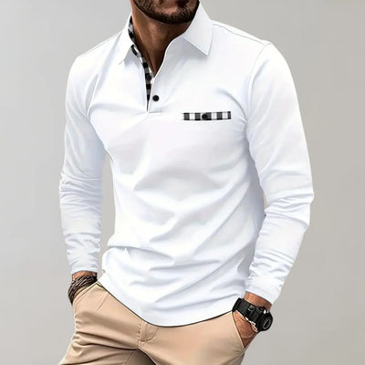 Mats Polo Shirt Heren Lange Mouw